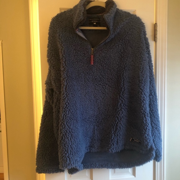 Southern Marsh Other - Southern Marsh blue Sherpa pullover XL NEVER WORN